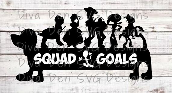 Download Squad Goals Toy Story 4 Diva Den Designs