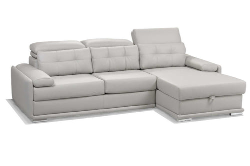 Daytona L-Shape Leather sofa (RHS Daybed)