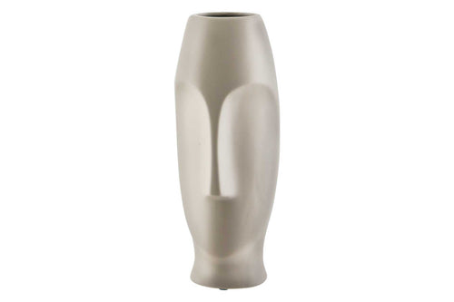 Oatmeal Contour Vase