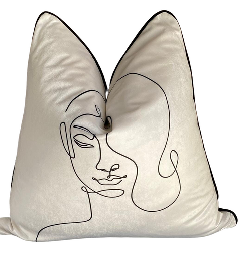 Silhouette Scatter Cushion