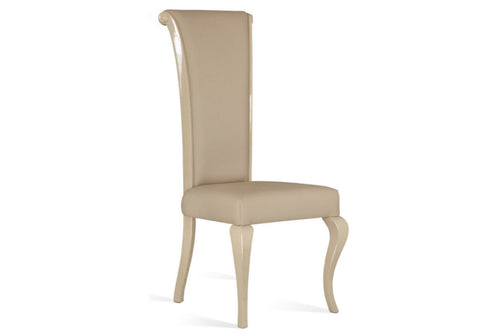 Luxus Leather High-Back Dining Chair