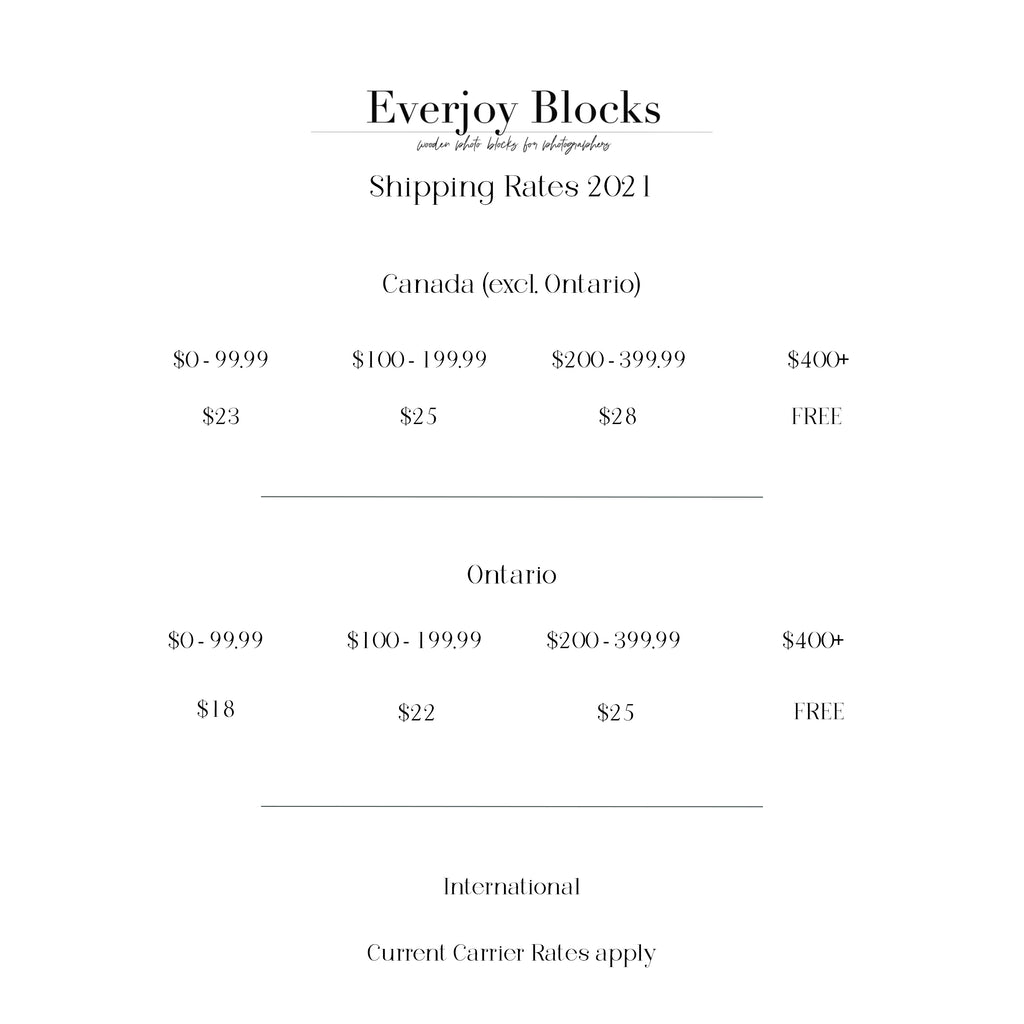 Easels - Everjoy Blocks