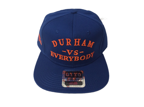 Durham Bulls T-Shirt from Homage. | Royal Blue | Vintage Apparel from Homage.