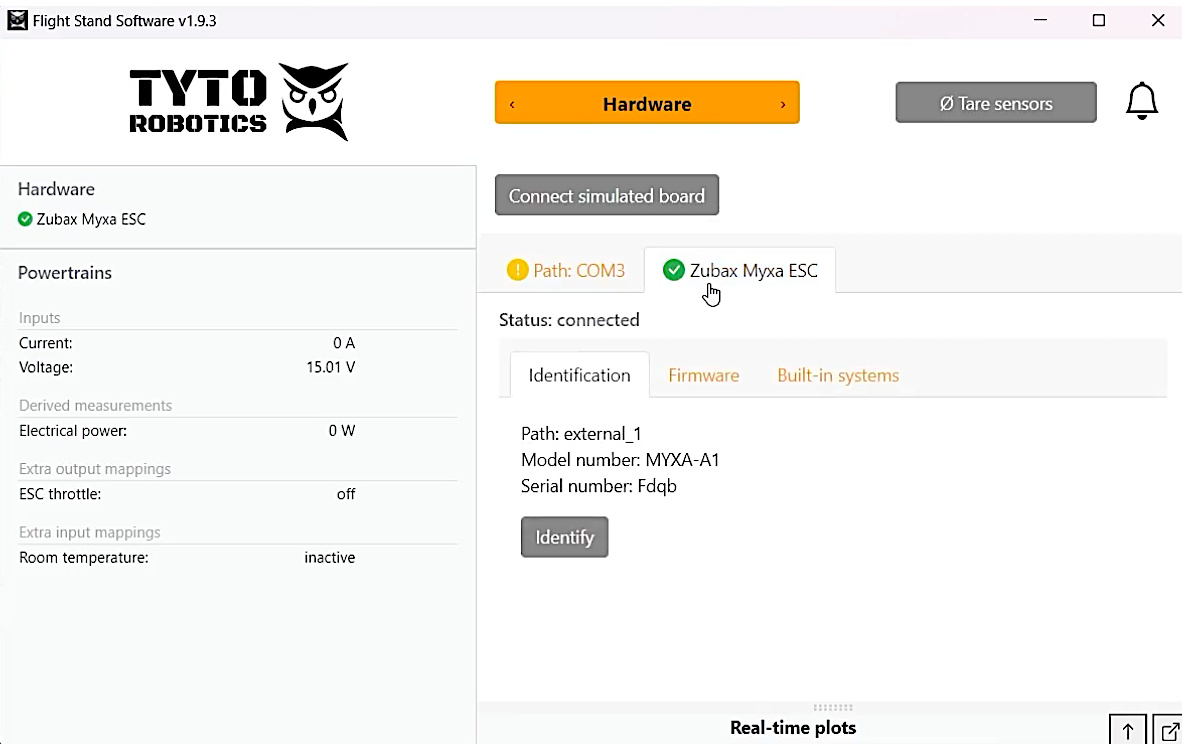 Connect Zubax CAN ESC