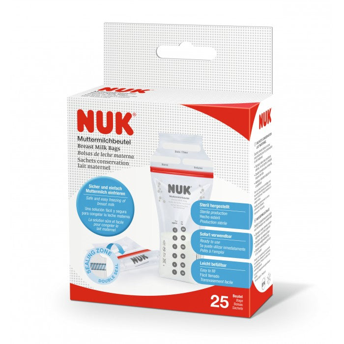 nuk breast milk storage containers