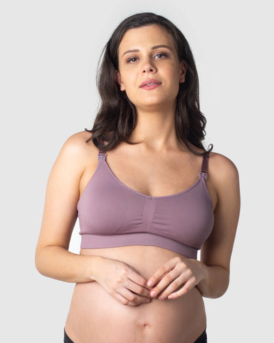 Hotmilk My Necessity Full Cup Maternity & Nursing Wire-Free Bra - Frap -  Curvy