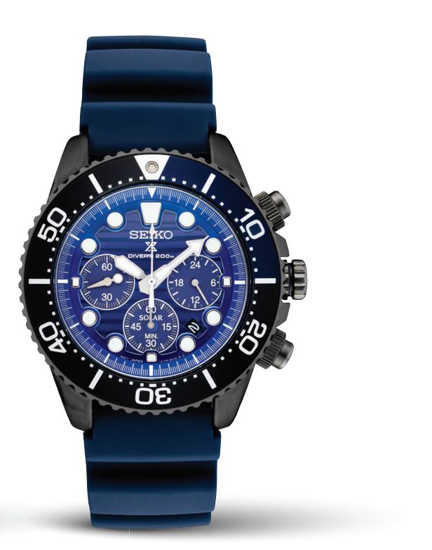 Seiko Men's Prospex Diver Watch with Blue Dial & Blue Silicone Strap - –  Security Jewelers Duluth, MN