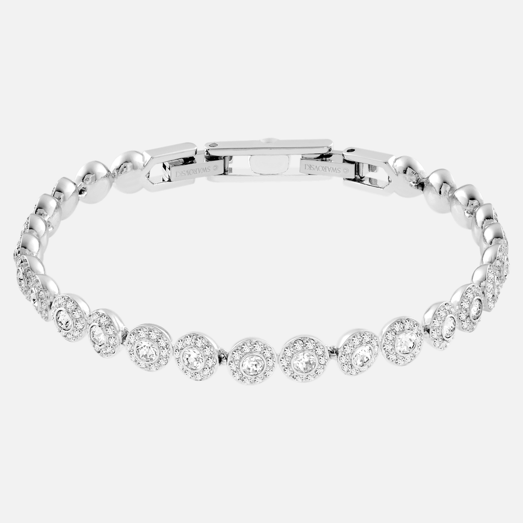 swarovski white crystal bracelet