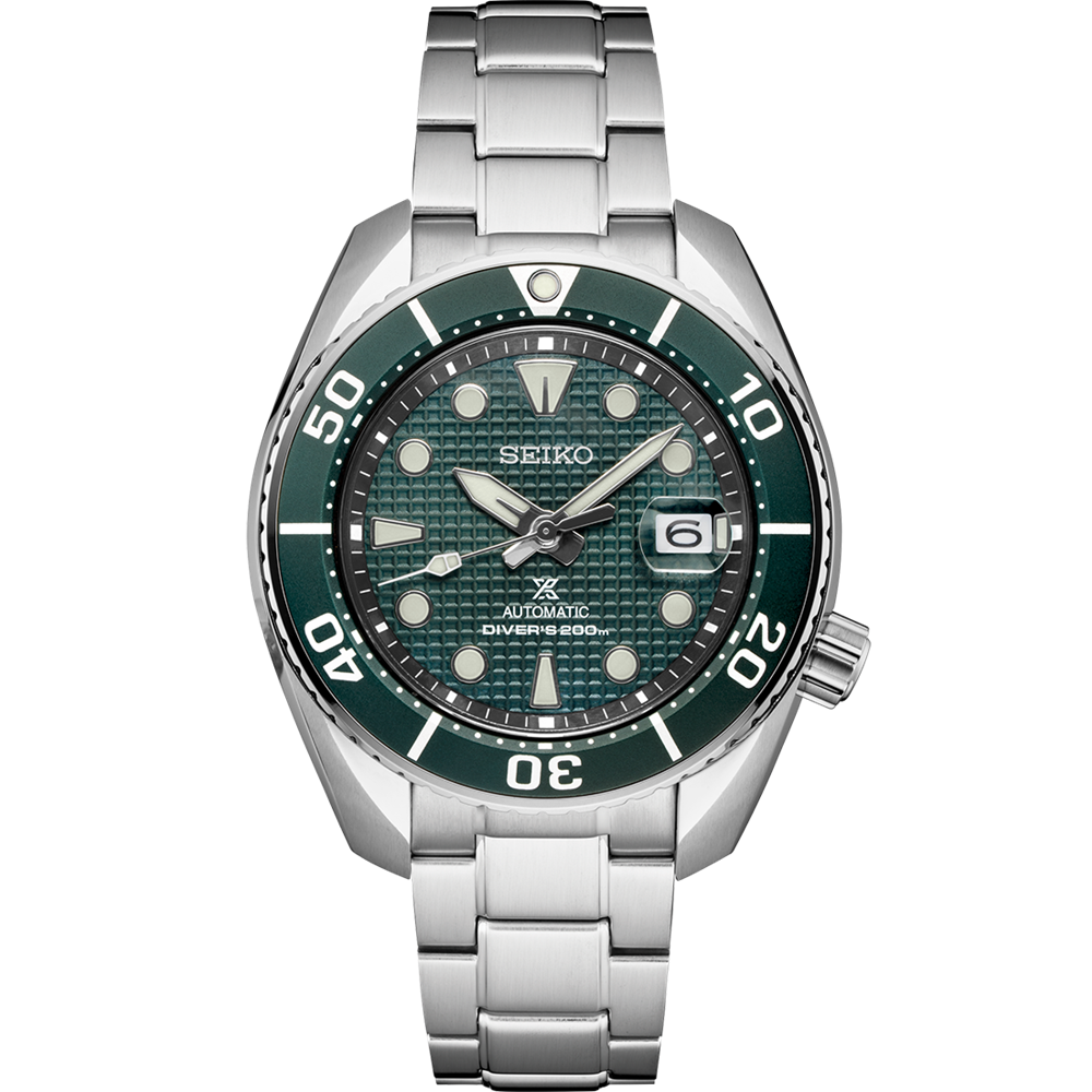 Seiko Men's Prospex Ice Diver Watch with Green Dial - SPB177 – Security  Jewelers Duluth, MN