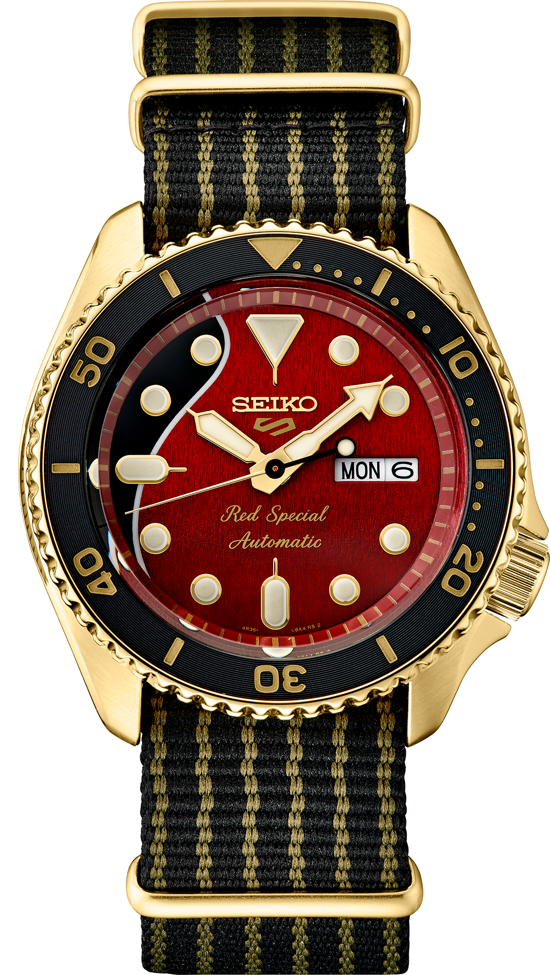Seiko Men's 5 Sports Brian May Limited Edition Watch with Red Dial & B –  Security Jewelers Duluth, MN