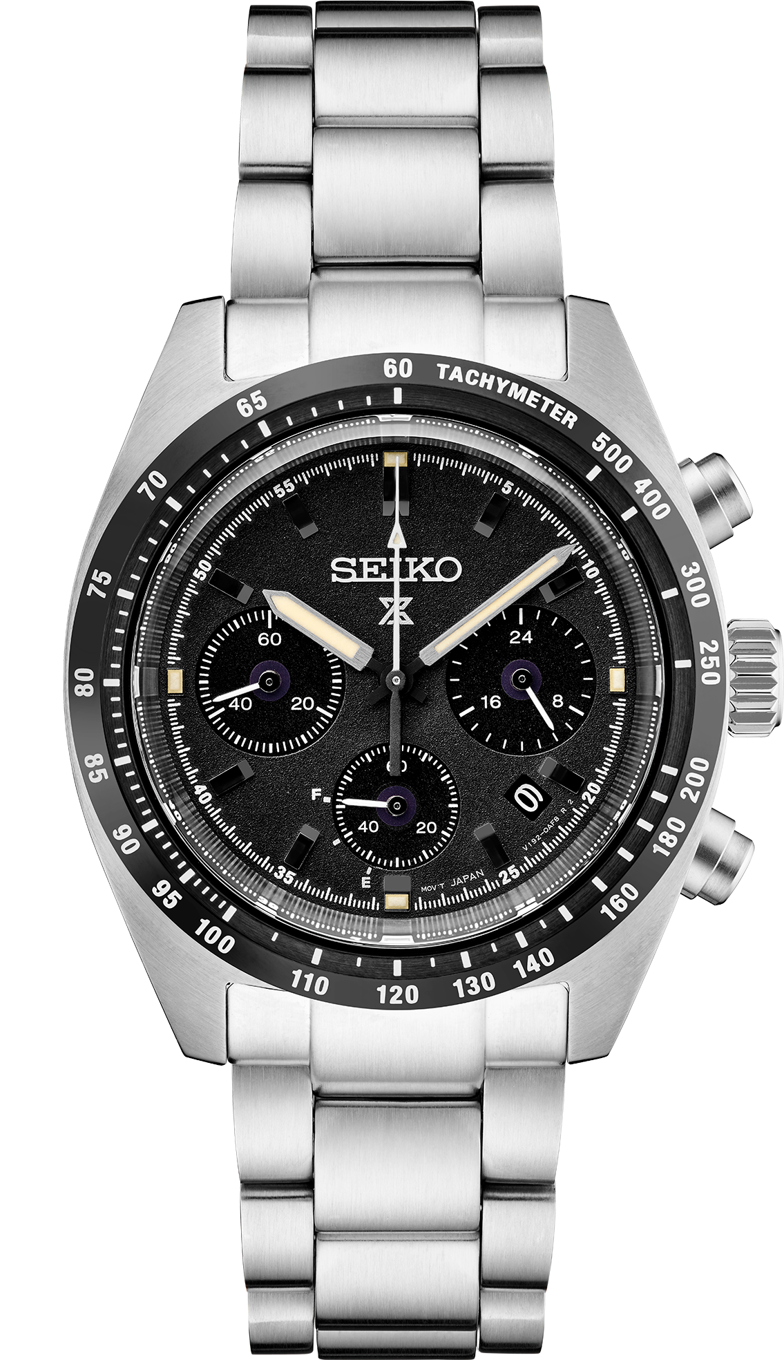 Seiko Men's Prospex Speedtimer Chronograph Watch with Black Dial - SSC –  Security Jewelers Duluth, MN