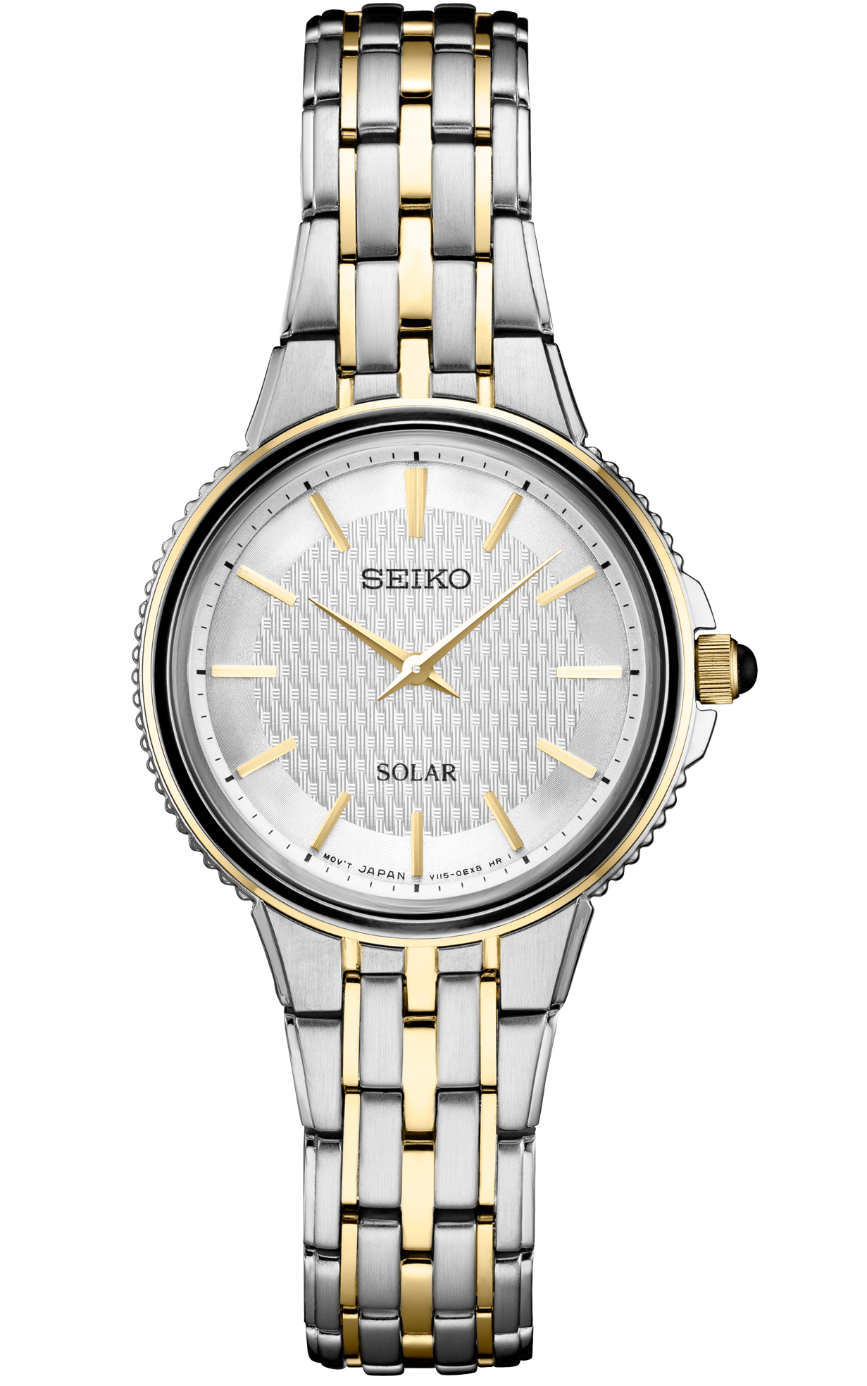 Seiko Ladies' Essentials Two-Tone Stainless Steel Watch with Silver Di –  Security Jewelers Duluth, MN