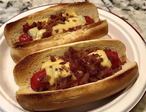 bright leaf hot dog recipe cheese bacon