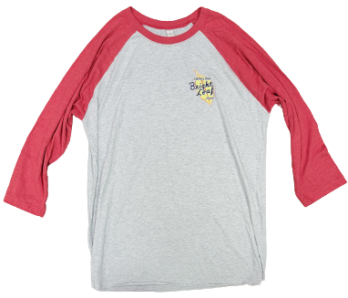 bright leaf long sleeve raglan shirt