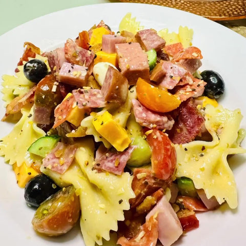 bright leaf meat lovers pasta salad north carolina recipe