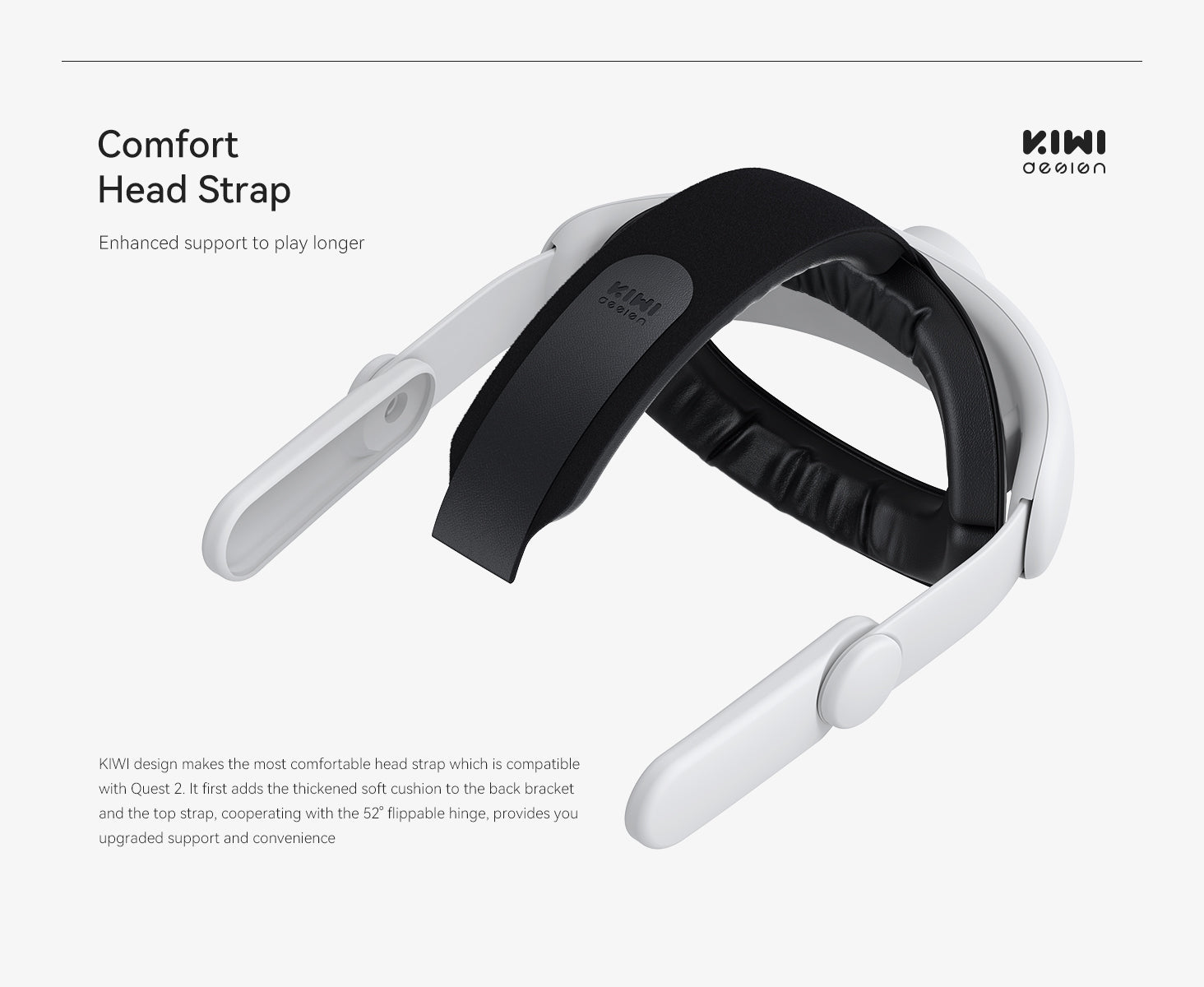 Comfort Head Strap Compatible with Quest 2