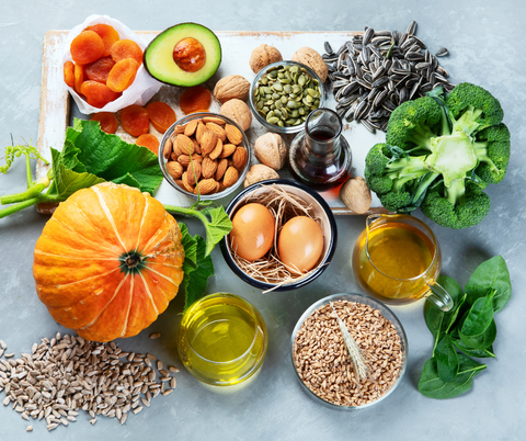 a photo of variety of fruits and vegetables