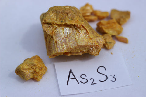 Pieces of arsenic