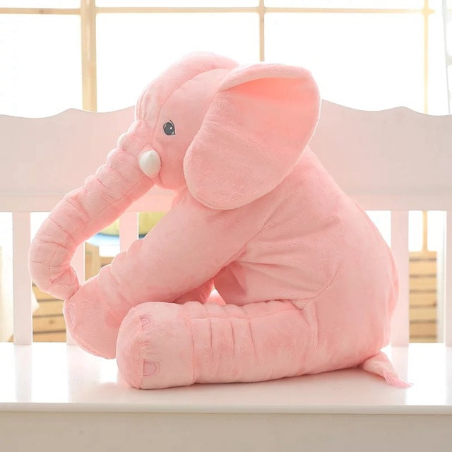 big soft baby elephant pillow