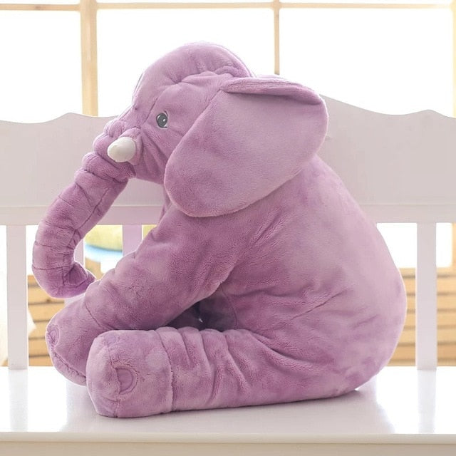 big soft baby elephant pillow