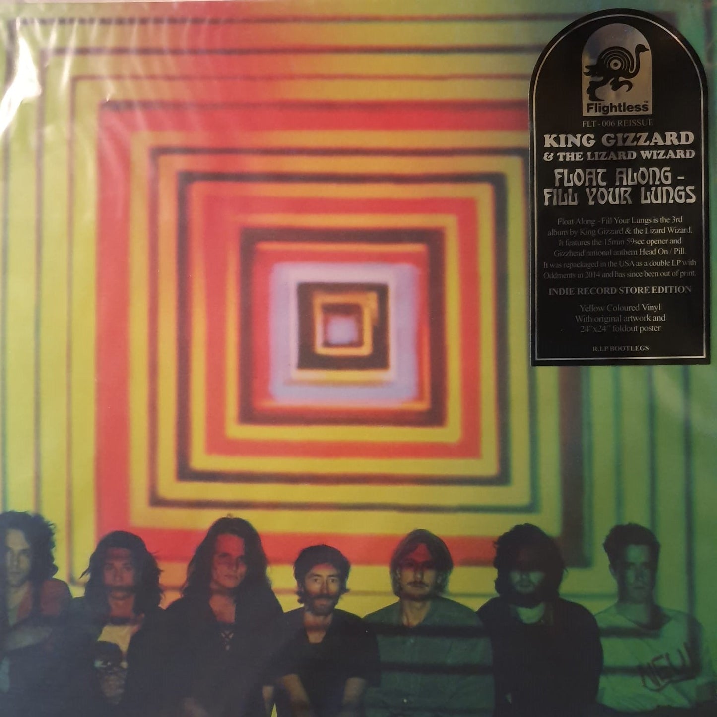 NEW - King Gizzard & The Lizard Wizard, Float Along - Fill Your Lungs Easter Yellow Vinyl