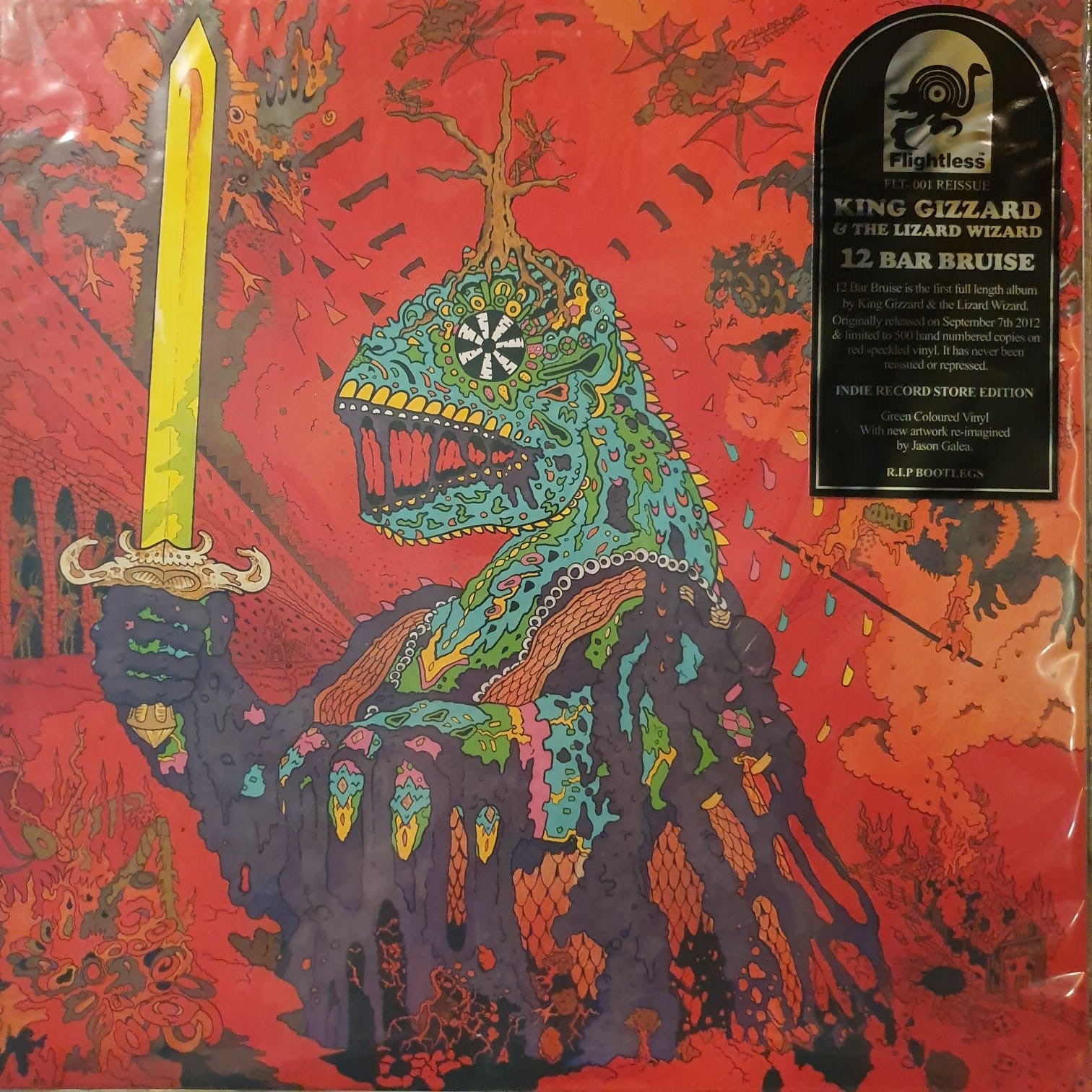 New King Gizzard And The Lizard Wizard 12 Bar Bruise Double Mint Gree Relove Oxley Relove Vinyl