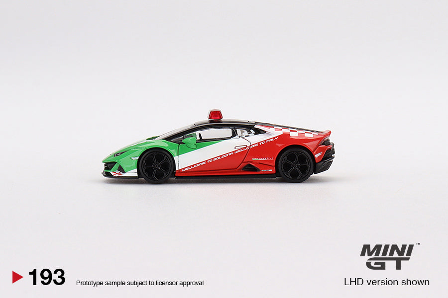 MiniGT - Lamborghini Huracán EVO Bologna Airport 2020 Follow-Me Car –  Relove Oxley - Vintage, Vinyl & Collectibles