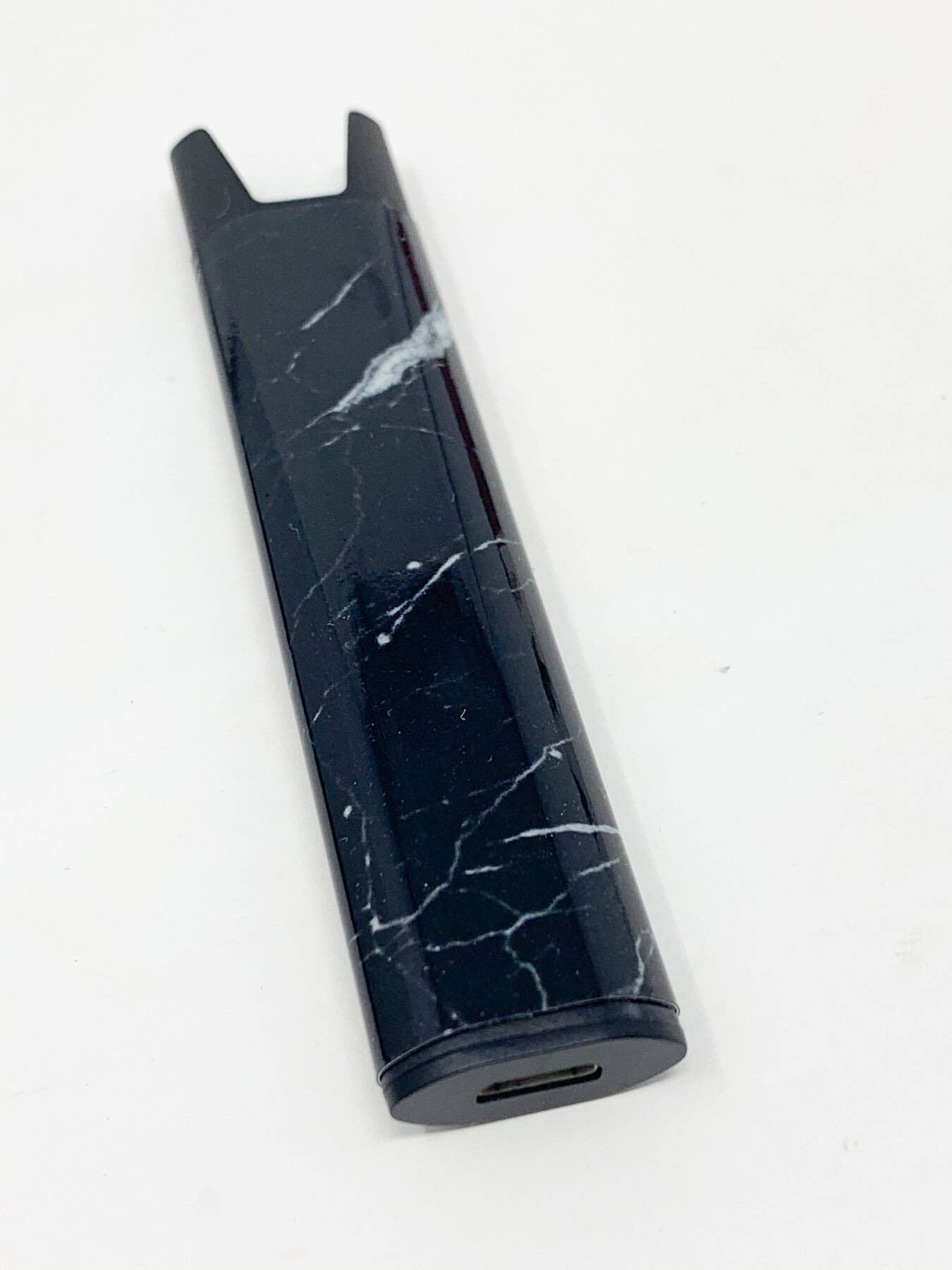 Black and grey marble Stiiizy vape battery