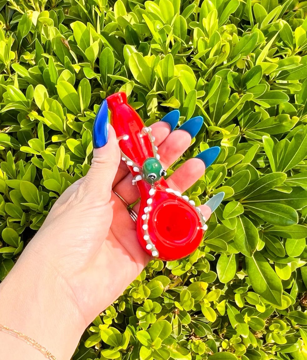 Cute Octopus Hand Pipe