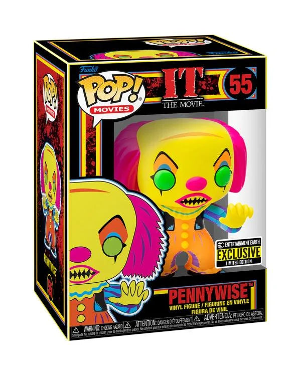 Funko Pop! It The Movie - Pennywise #55 (Blacklight)