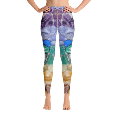 Barella Girl Feathers Blue Yoga Leggings