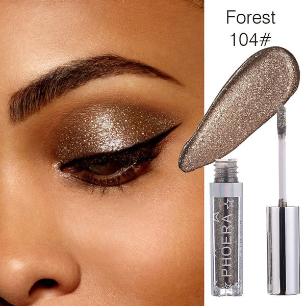 Phoera Liquid Eyeliner Glitter Glow 4