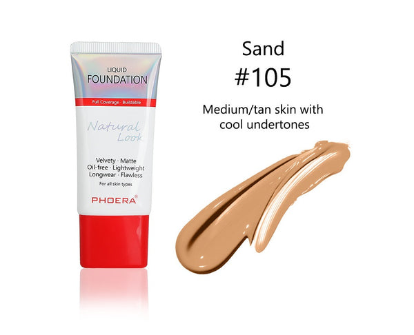 PHOERA Velvety Matte Liquid Foundation 7