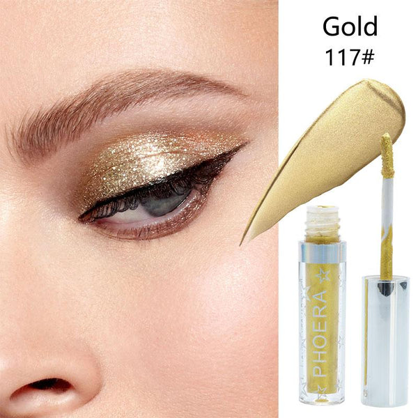 Phoera Liquid Eyeliner Glitter Glow 17