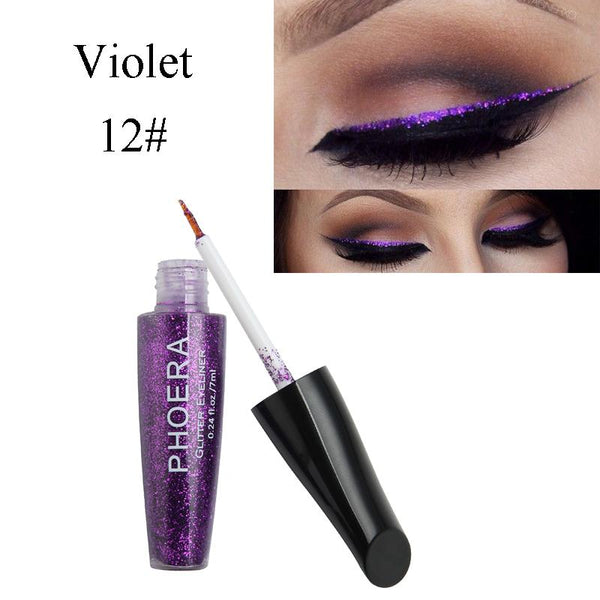 Phoera Glitter Eyeliner 24