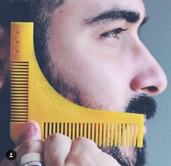 Groomarang Beard Shaping & Styling Template Comb 8
