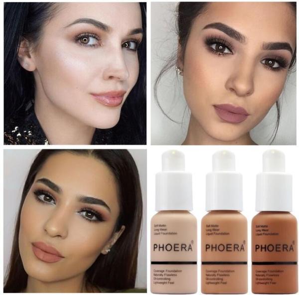 Phoera Flawless Matte Liquid Foundation 4