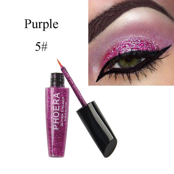 Phoera Glitter Eyeliner 10