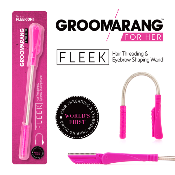 Groomarang For Her Fleek Worlds First Hair Remover Epilator And Eyebrow Shaping Wand 3