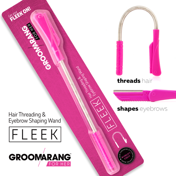 Groomarang For Her Fleek Worlds First Hair Remover Epilator And Eyebrow Shaping Wand 0