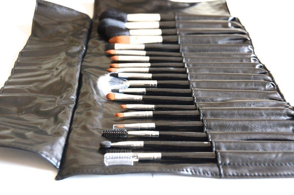 Infinitive Beauty 19pc Piece Luxury Shiny Black Handle Makeup Brushes 2