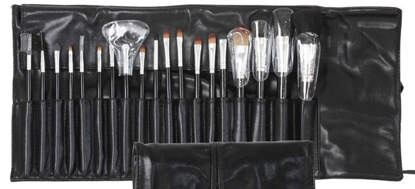 Infinitive Beauty 19pc Piece Luxury Shiny Black Handle Makeup Brushes 1