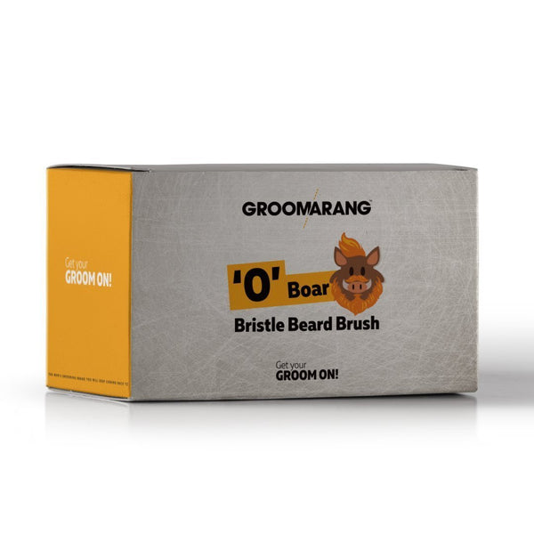 Groomarang O Boar Bristle Beard Brush 5