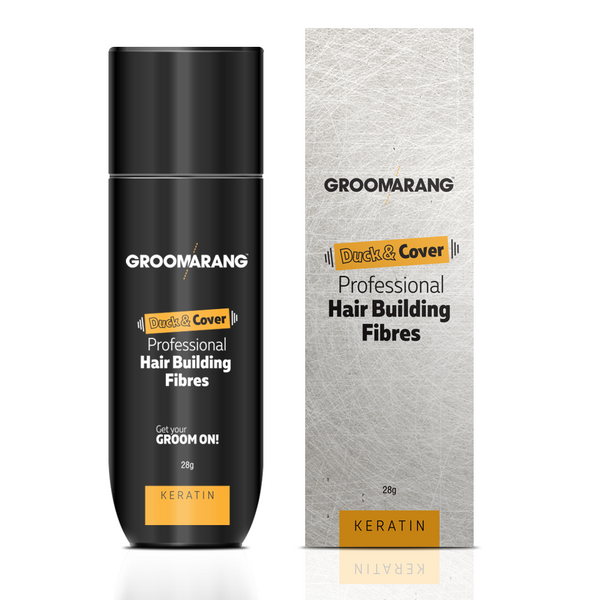 Groomarang Duck & Cover Professional Keratin Hair Building Fibres 28g 1