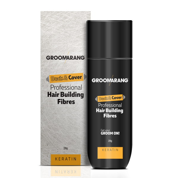 Groomarang Duck & Cover Professional Keratin Hair Building Fibres 28g 0