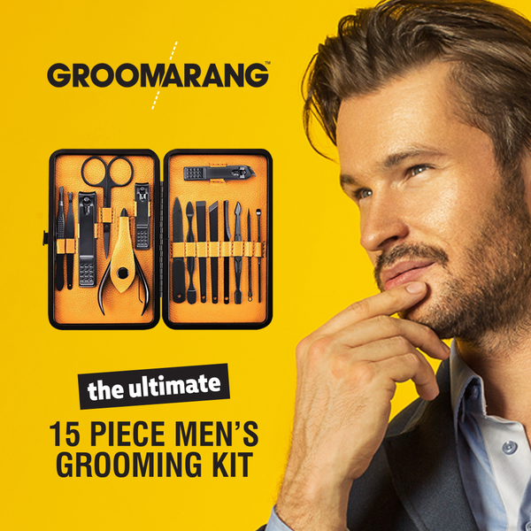 Groomarang The Ultimate 15 Piece Mens Grooming Kit 2