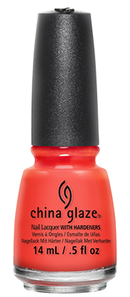 China Glaze Orange Knockout Nail Polish 0