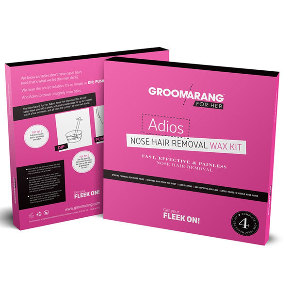 Groomarang For Her- Adios Nose Hair Removal Wax Kit For Her 0
