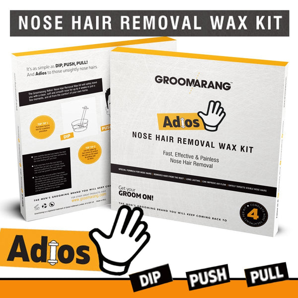Groomarang Adios Nose Hair Removal Wax Kit 5