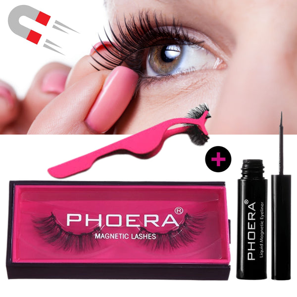 PHOERA Premium Magnetic Eyeliner & Lashes Kit 0